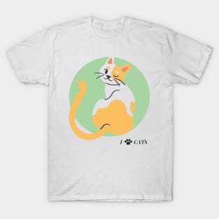 t-shirt for cat lovers T-Shirt